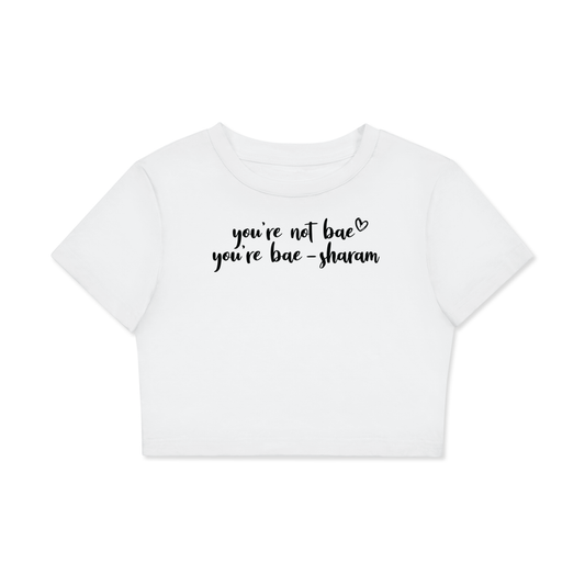 Bae Crop Tee by UNP BWN