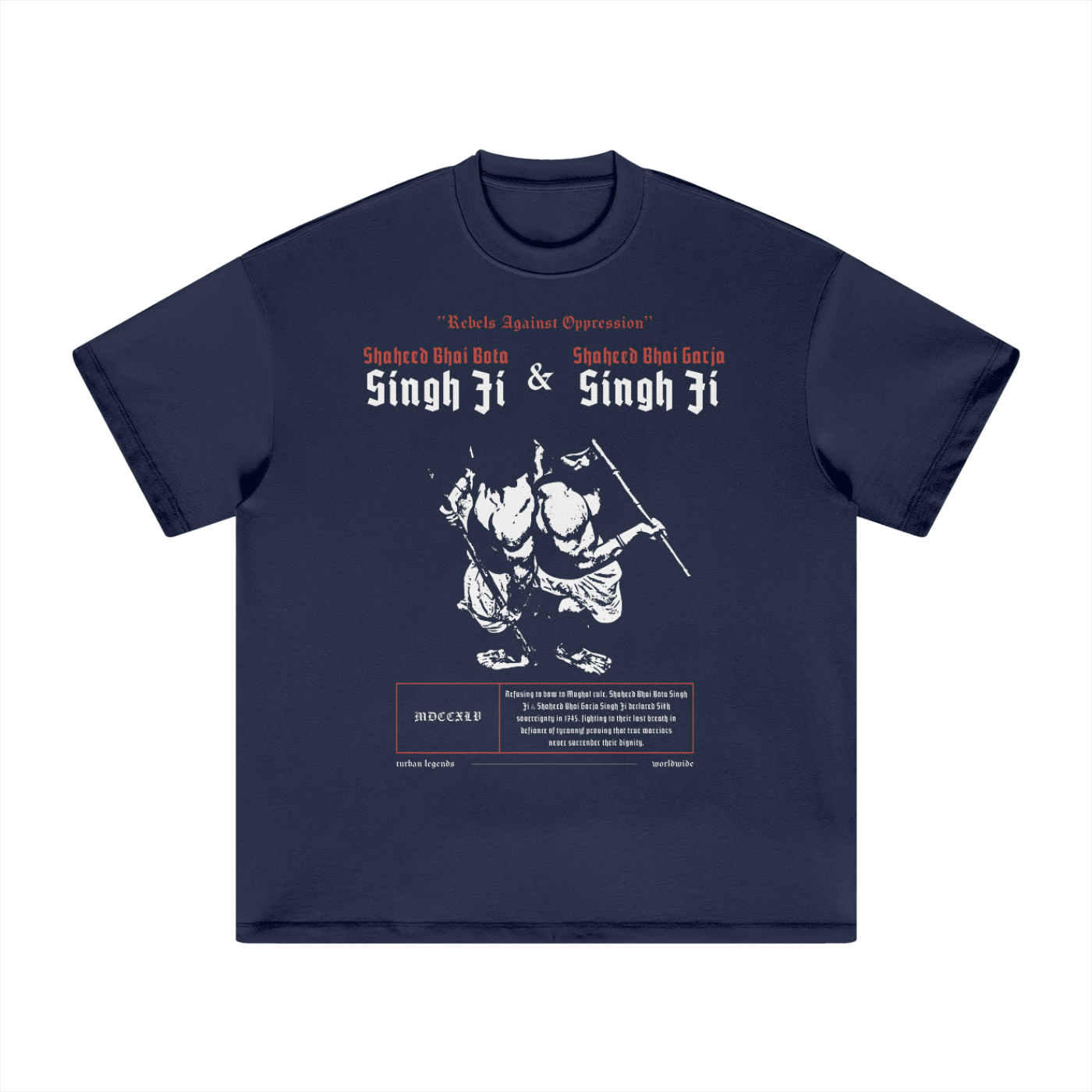 REBELS Heavy Tee by TURBAN LEGENDS