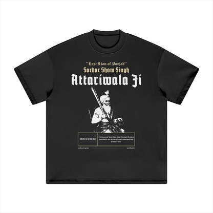 Attariwala Heavy Tee by TURBAN LEGENDS