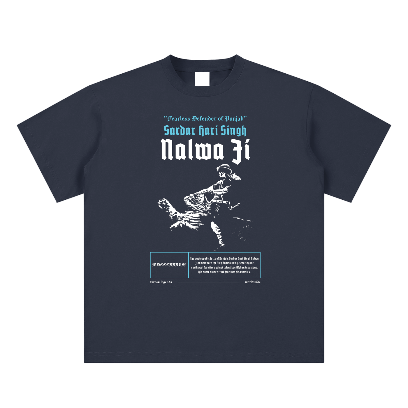 Hari Singh Nalwa Ji Retro Tee