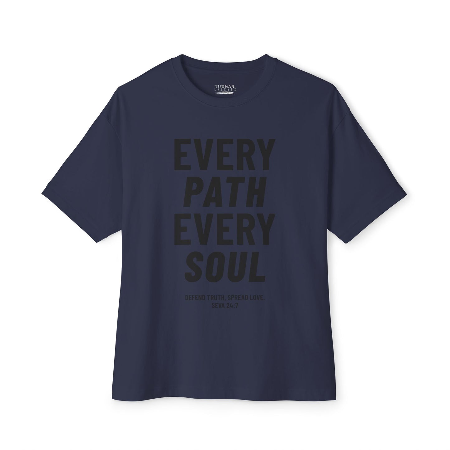 MANTRA Line Tee by TURBAN LEGENDS - EVERY PATH EVERY SOUL
