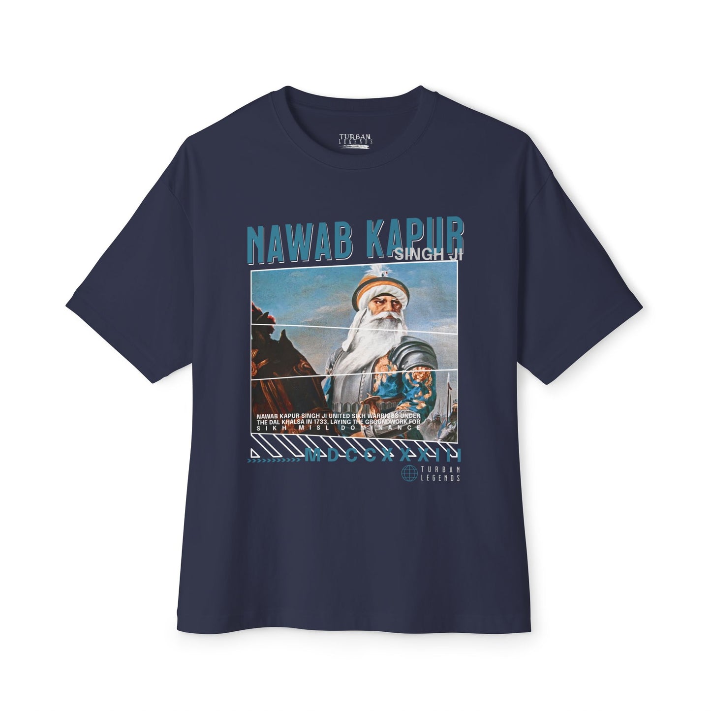 ਮਹਿਲਾ ਨਵਾਬ ਕਪੂਰ ਸਿੰਘ ਜੀ [ਓਵਰਸਾਈਜ਼ਡ ਬਾਕਸ ਟੀ]