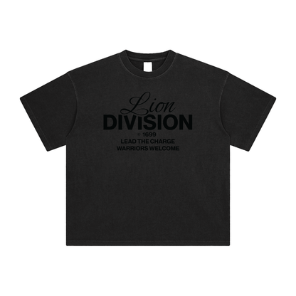 Lion Division Tee by AKALI ESSENTIALS