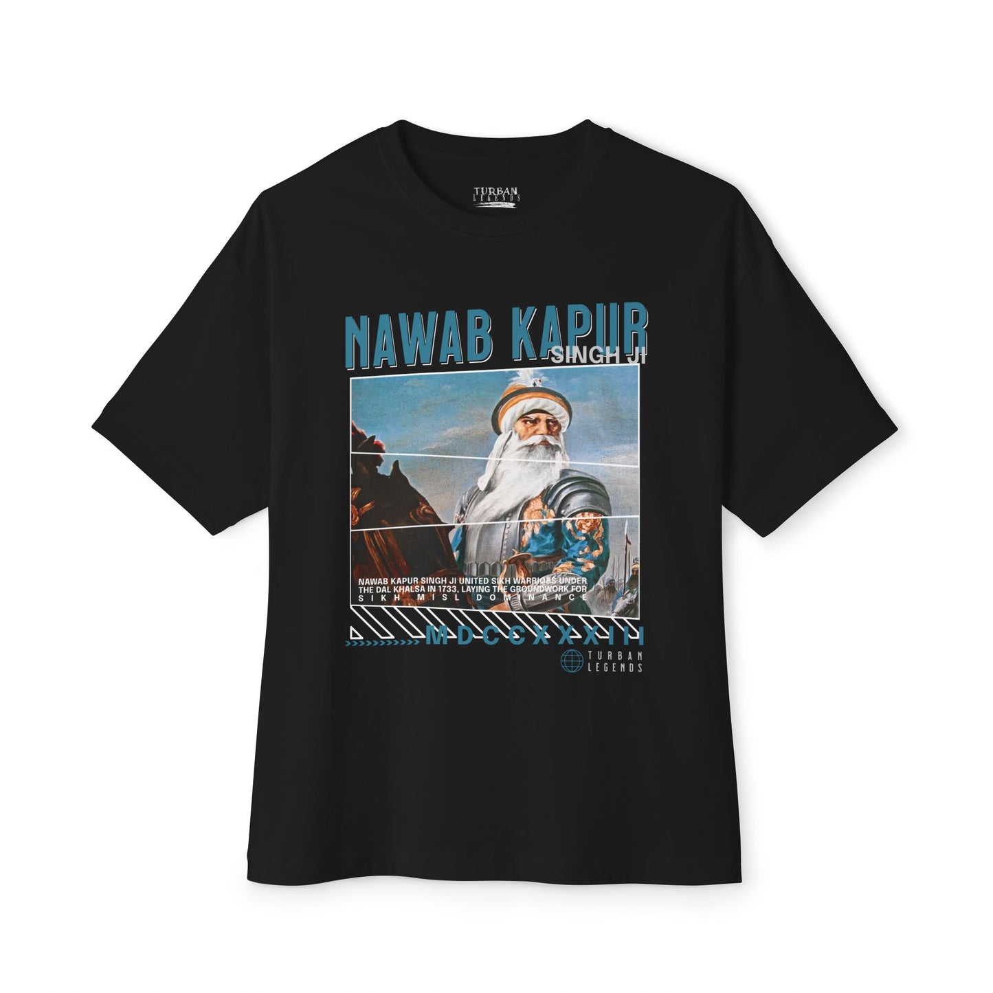 ਮਹਿਲਾ ਨਵਾਬ ਕਪੂਰ ਸਿੰਘ ਜੀ [ਓਵਰਸਾਈਜ਼ਡ ਬਾਕਸ ਟੀ]