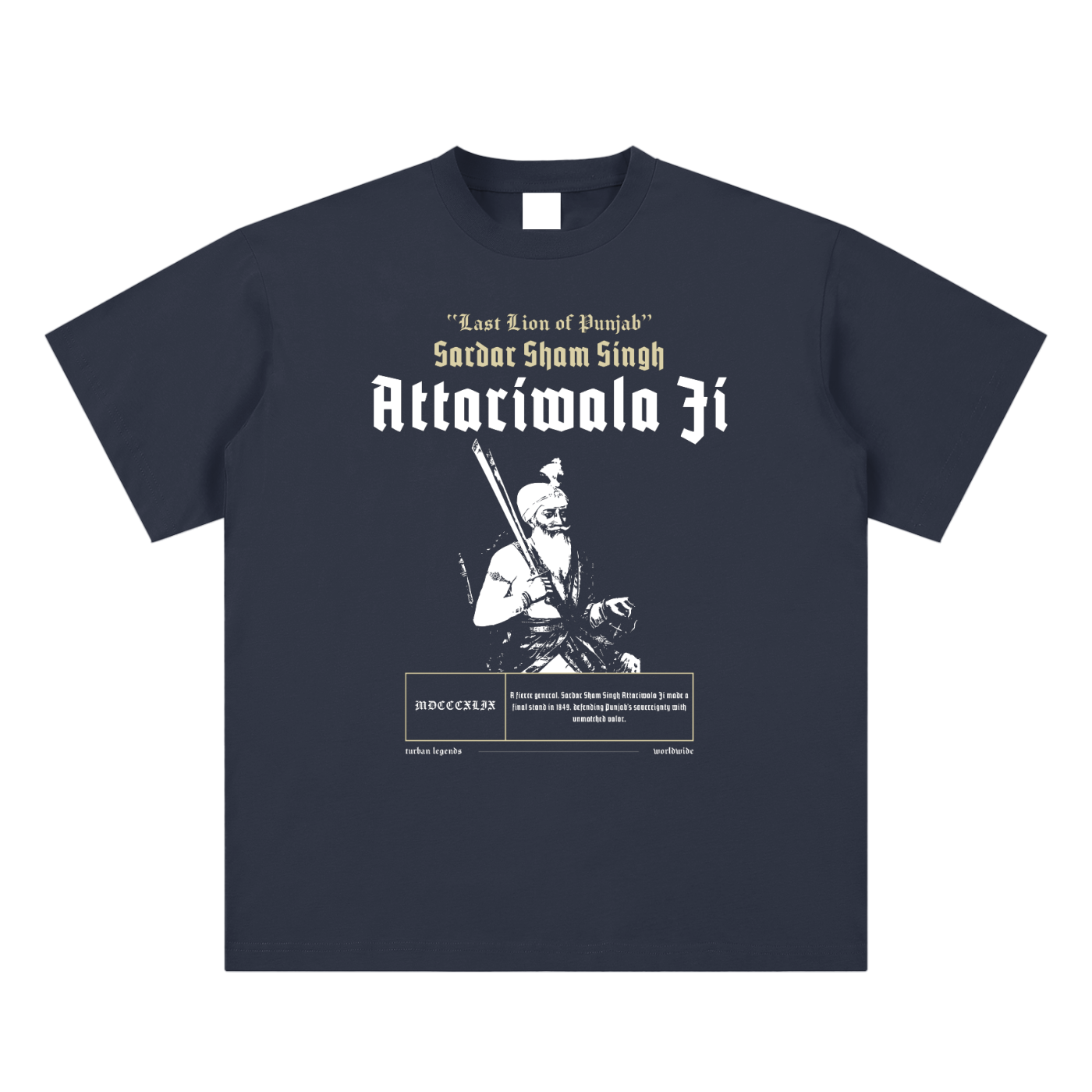 Sham Singh Attariwala Ji Retro Tee