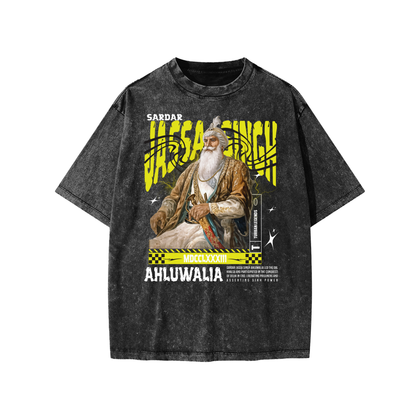 Jassa Singh Ahluwalia Ji Vintage Kids Tee