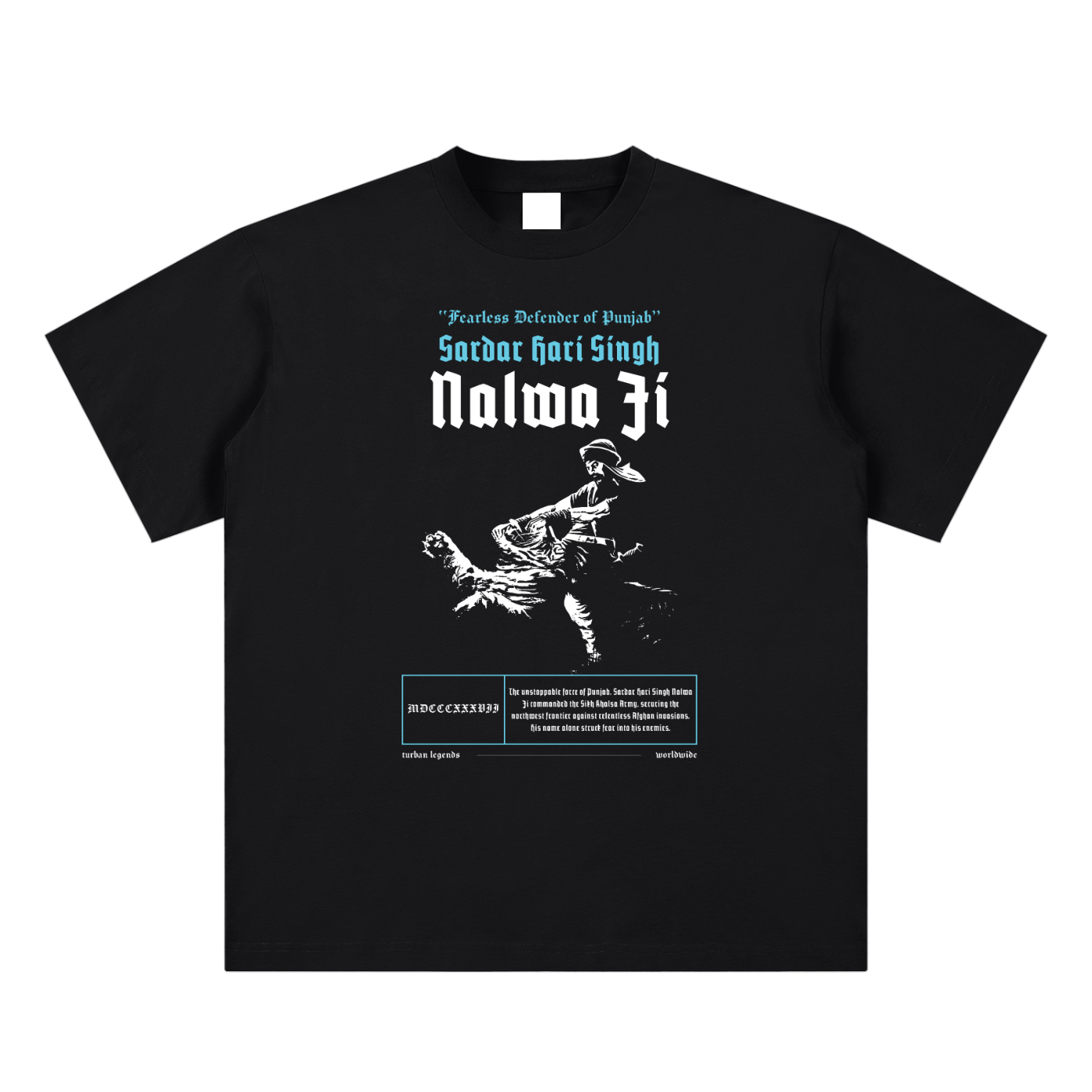 Hari Singh Nalwa Ji Retro Tee