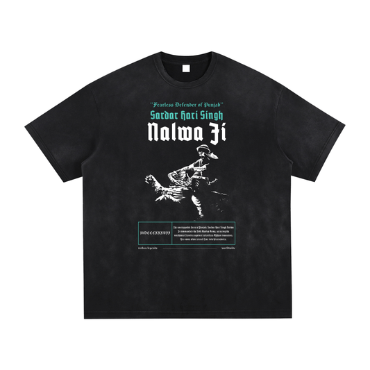 Hari Singh Nalwa Ji Retro Tee – Turban Legends®