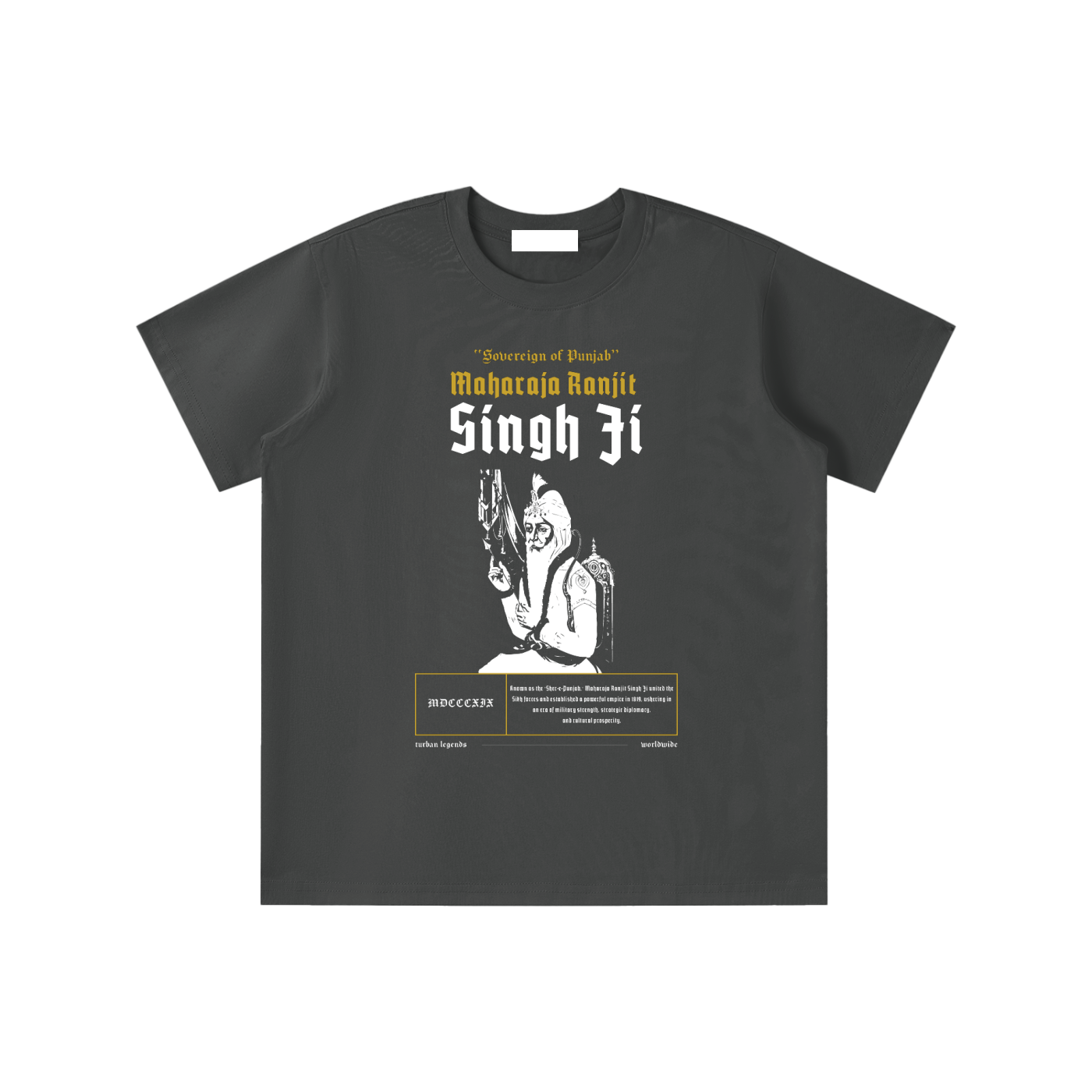 Maharaja Ranjit Singh Ji Retro Kids' T-shirt