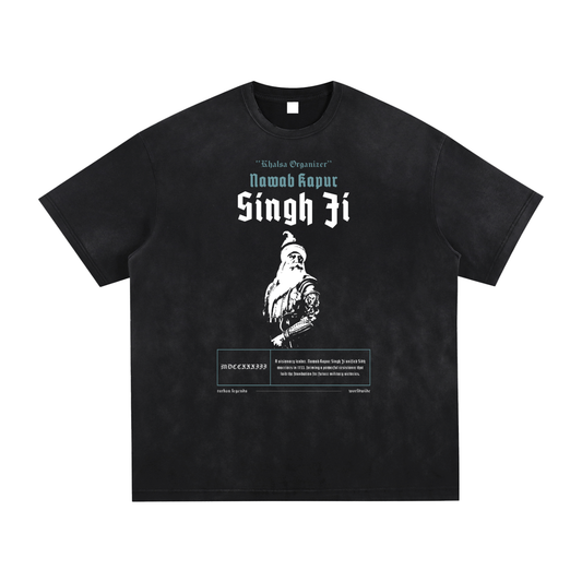Nawab Kapur Singh Ji Retro Tee – Turban Legends®