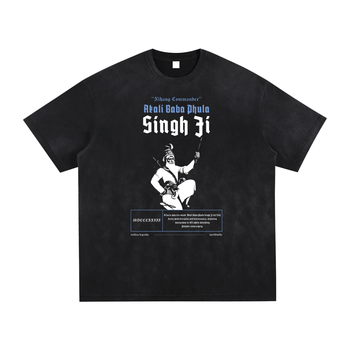 Akali Phula Singh Ji Retro Tee – Turban Legends®