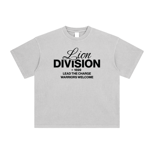 Lion Division Tee by AKALI ESSENTIALS