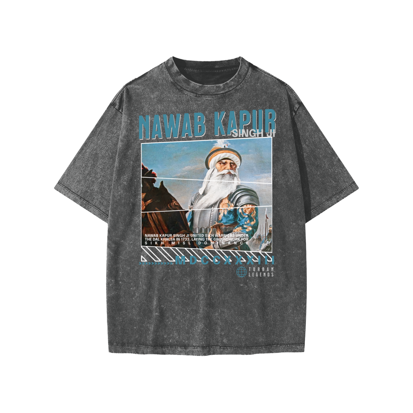 Nawab Kapur Singh Ji Vintage Kids Tee