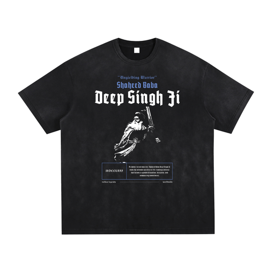 Baba Deep Singh Ji Retro Tee – Turban Legends®