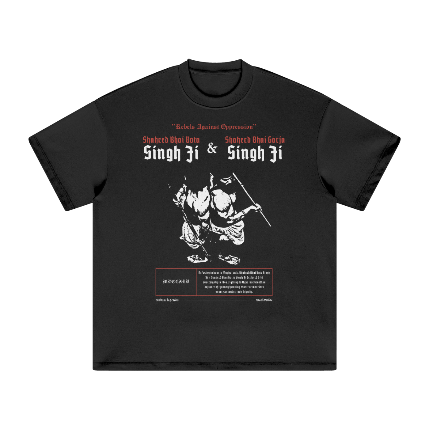 REBELS Heavy Tee by TURBAN LEGENDS