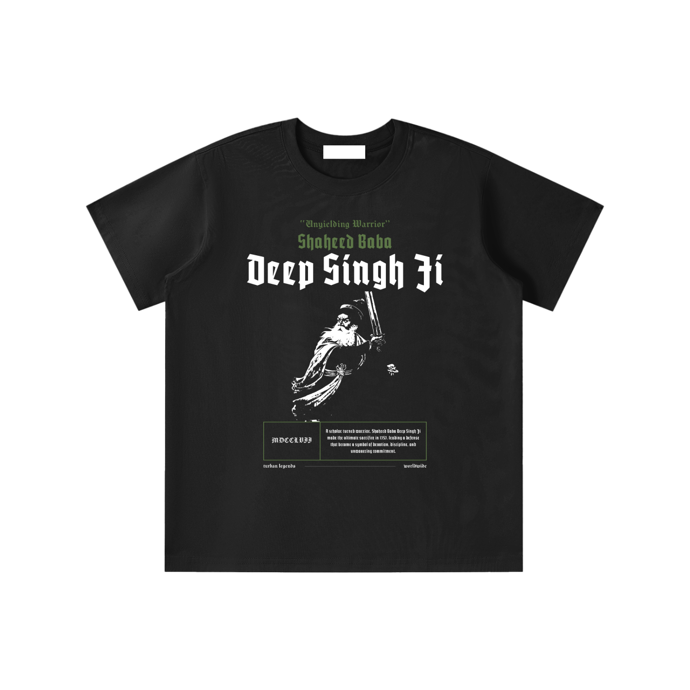 Baba Deep Singh Ji Retro Kids' T-shirt