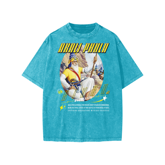 Akali Phula Singh Ji Vintage Kids Tee – Turban Legends®