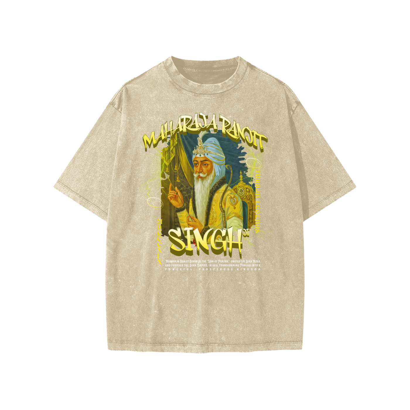 Maharaja Ranjit Singh Ji Vintage Kids Tee