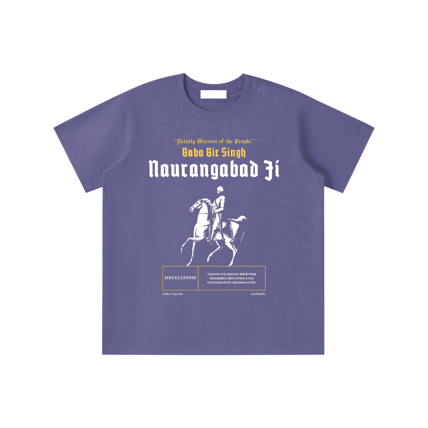 Baba Bir Singh Naurangabad Ji Retro Kids' T-shirt
