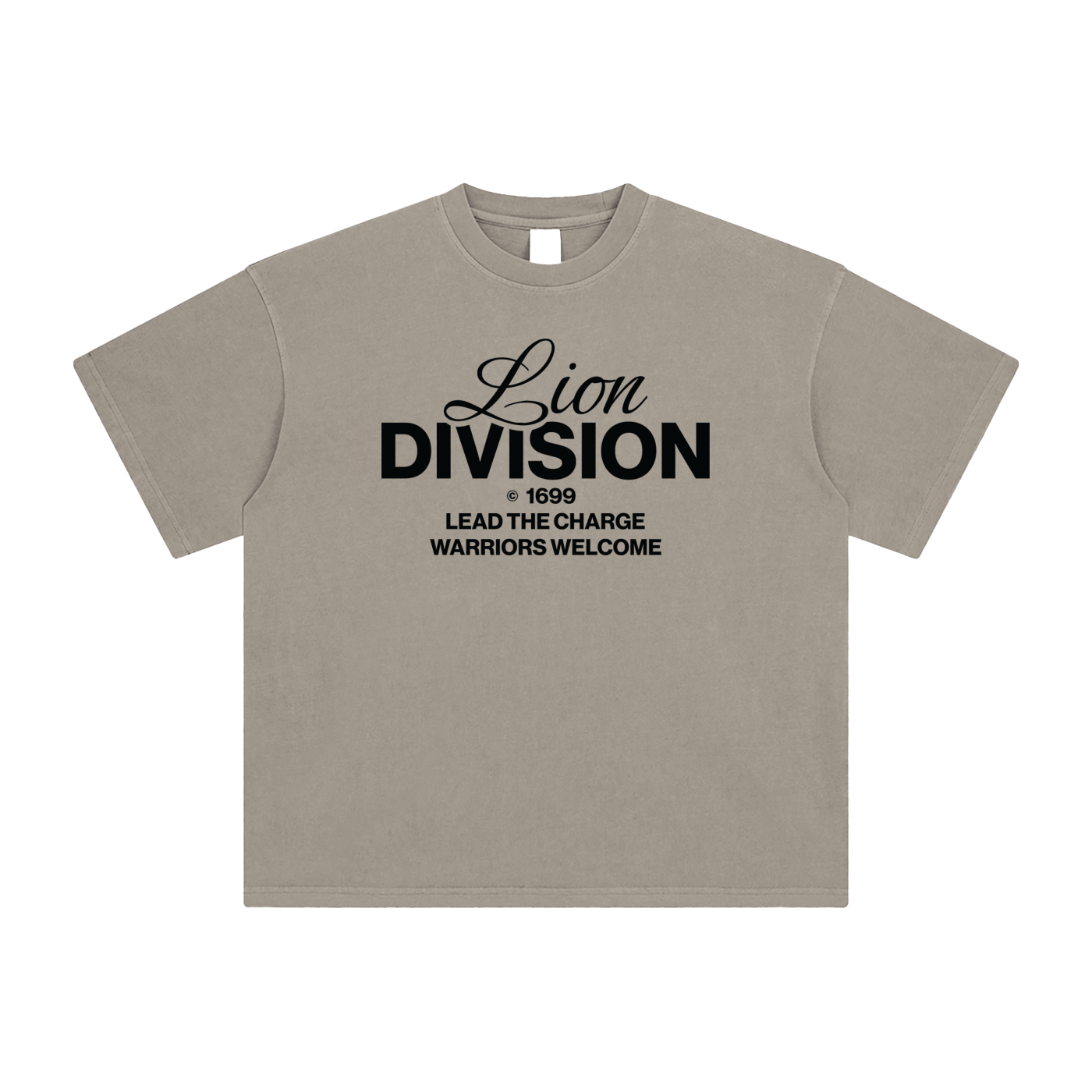 Lion Division Tee by AKALI ESSENTIALS