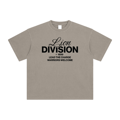Lion Division Tee by AKALI ESSENTIALS